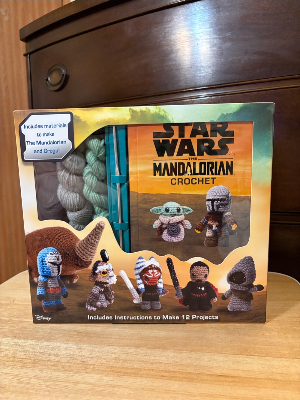 Star Wars Mandalorian Crochet Kit NIB